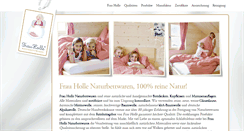 Desktop Screenshot of frauholle.com